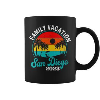 Womens San Diego Family Vacation 2023 Trip Matching Summer Beach Coffee Mug | Mazezy