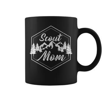 Womens Scout Mom - Proud Mother Scouting Gift Coffee Mug - Thegiftio UK