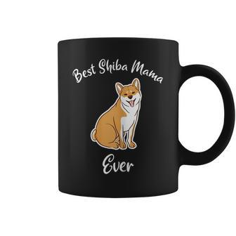 Womens Shiba Mom Funny Best Shiba Inu Mama Shiba Lover Coffee Mug | Mazezy