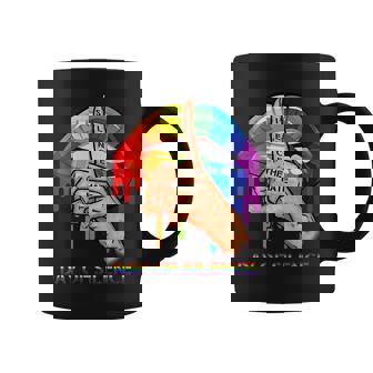 Womens Silence The Hate Day Of Silence Let Lgbt Signal Coffee Mug | Mazezy