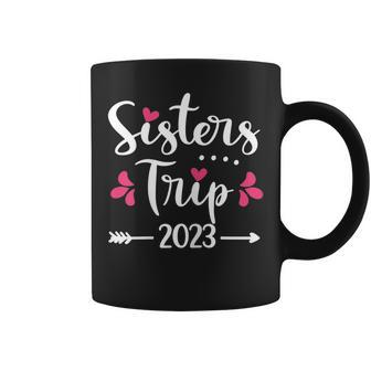 Womens Sisters Trip 2023 Vacation Travel Funny Sisters Weekend Coffee Mug | Mazezy UK