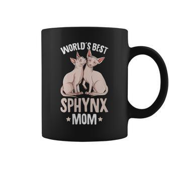 Womens Sphynx Mom Cat Sphinx Hairless Cat Coffee Mug | Mazezy