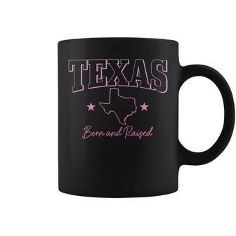 Womens Texas Tx State Map Pride Vintage Coffee Mug | Mazezy