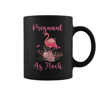 Womens Th Cute Pregnant As Flock Flamingo Mommy Mothers Day Coffee Mug - Thegiftio UK