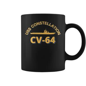 Womens Us Aircraft Carrier Cv-64 Uss Constellation Coffee Mug - Seseable