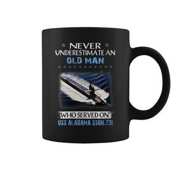 Womens Uss Alabama Ssbn-731 Submarine Veterans Day Father Day Gift Coffee Mug - Seseable