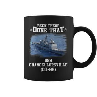 Womens Uss Chancellorsville Cg-62 Ticonderoga Class Cruiser Veteran Coffee Mug - Seseable