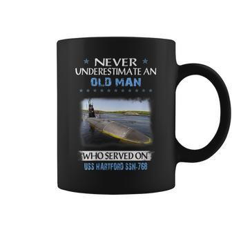 Womens Uss Hartford Ssn-768 Submarine Veterans Day Father Day Gift Coffee Mug - Seseable