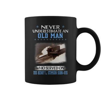 Womens Uss Henry L Stimson Ssbn-655 Submarine Veterans Father Day Coffee Mug - Seseable