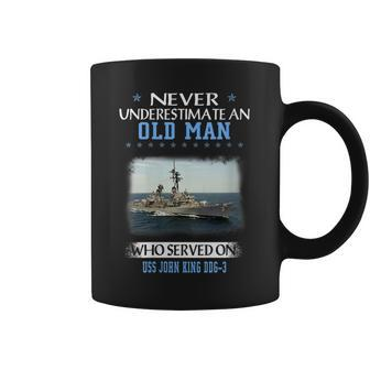 Womens Uss John King Ddg-3 Destroyer Class Veterans Day Father Day Coffee Mug - Seseable