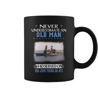 Womens Uss John Young Dd-973 Destroyer Class Veterans Father Day Coffee Mug - Seseable