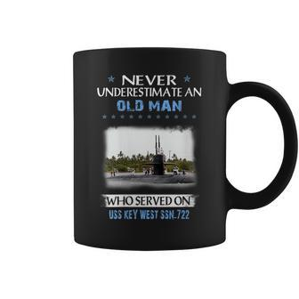 Womens Uss Key West Ssn-722 Submarine Veterans Day Father Day Coffee Mug - Seseable