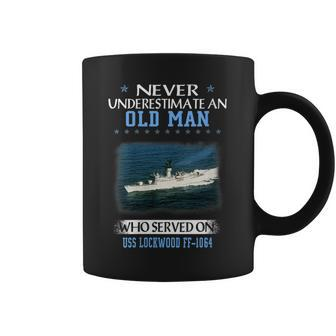 Womens Uss Lockwood Ff-1064 Veterans Day Father Day Gift Coffee Mug - Seseable