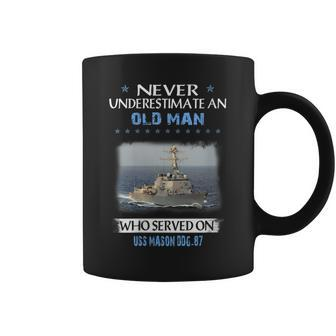 Womens Uss Mason Ddg-87 Destroyer Class Veterans Day Father Day Coffee Mug - Seseable