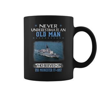 Womens Uss Moinester Ff-1097 Veterans Day Father Day Gift Coffee Mug - Seseable