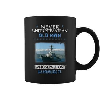 Womens Uss Porter Ddg-78 Destroyer Class Veterans Day Father Day Coffee Mug - Seseable
