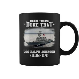 Womens Uss Ralph Johnson Ddg-114 Destroyer Class Veteran Father Day Coffee Mug - Seseable