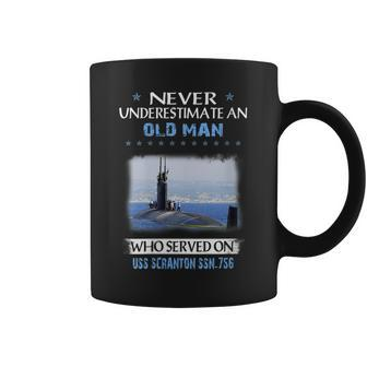 Womens Uss Scranton Ssn-756 Submarine Veterans Day Father Day Coffee Mug - Seseable