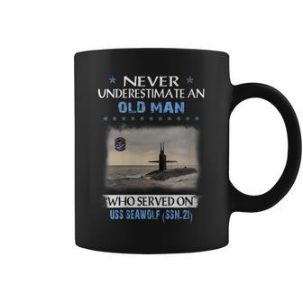 Womens Uss Seawolf Ssn-21 Submarine Veterans Day Father Day Coffee Mug - Seseable