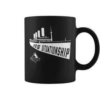 Womens Uss Situationship Complicated Relationship Gift Friendship Coffee Mug - Seseable