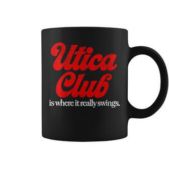 Womens Vintage Utica Club Vintage Beer Lover Gift Coffee Mug | Mazezy