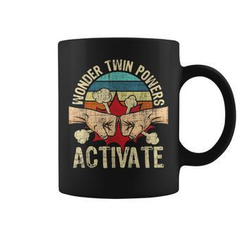 Wonder Twin Powers Activate - Twins Brother Sister Sibling Coffee Mug | Mazezy