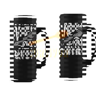 Wooden Spoon Survivor Champion T Funny Gift Coffee Mug | Mazezy
