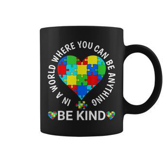 World Autism Awareness Day 2023 - Be Kind Autism Awareness  Coffee Mug