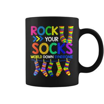 World Down Syndrome Dayrock Your Socks Awareness Coffee Mug | Mazezy