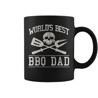 Worlds Best Bbq Dad Vintage Gift For Mens Coffee Mug | Mazezy