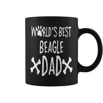 Worlds Best Beagle Dad For Dog Lovers Coffee Mug | Mazezy
