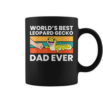 Worlds Best Leopard Gecko Dad Ever Coffee Mug | Mazezy