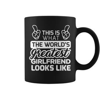 Worlds Greatest Girlfriend Best Girlfriend Ever Coffee Mug - Seseable