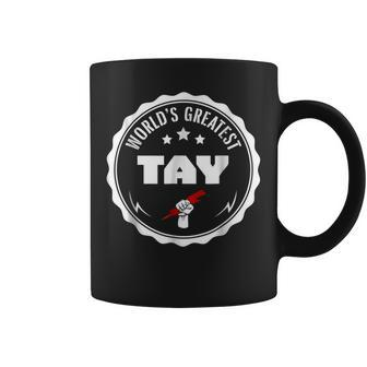 Worlds Greatest Tay Yiddish Dad Coffee Mug | Mazezy