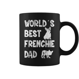 World´S Best Frenchie Dad French Bulldog Dog Lover Gift For Mens Coffee Mug | Mazezy DE