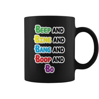 Worry Not Beep Bing Bang Boop And Bo Storybots Coffee Mug | Mazezy