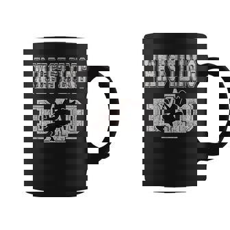 Wrestling Dad Take Down Wrestling Move Coffee Mug - Thegiftio UK