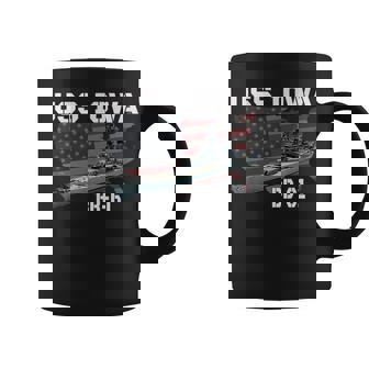 Ww2 American Battleship Uss Iowa Warship Bb-61 Veterans Coffee Mug - Seseable