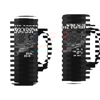 Ww2 American Battleship Uss Missouri Bb-63 Warships Veterans Coffee Mug - Seseable