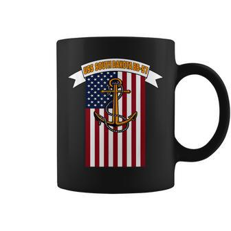 Ww2 Battleship Uss South Dakota Bb-57 Warship Veteran Dad Coffee Mug - Seseable