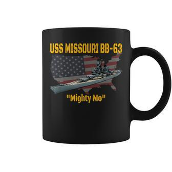 Ww2 Ship & Korean War Uss Missouri Bb-63 Battleship Veterans Coffee Mug - Seseable
