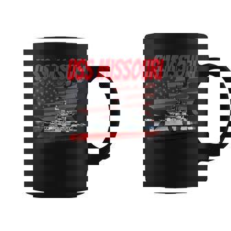 Ww2&Cold War Veteran Battleship Uss Missouri Bb-63 Boys Kids Coffee Mug - Seseable