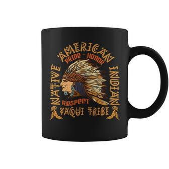 Yaqui Tribe Native American Indian Yaqui Coffee Mug | Mazezy