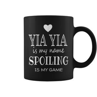 Yia Yia Is My Name Yia Yia Gifts For Greece Greek Grandma Coffee Mug | Mazezy