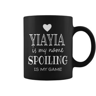 Yiayia Is My Name Yiayia Gifts For Greece Greek Grandma Coffee Mug - Seseable