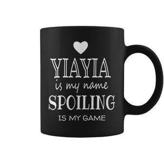 Yiayia Is My Name Yiayia Gifts For Greece Greek Grandma Coffee Mug | Mazezy