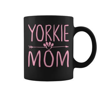 Yorkie Mom Tshirt Funny Dog Lover Mama Mothers Day Gift Coffee Mug | Mazezy