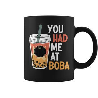 You Had Me At Boba Bubble Milk Tea Tapioca Pearls Boba Tea Coffee Mug - Thegiftio UK