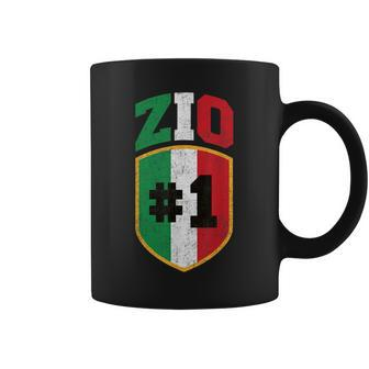 Zio Numero 1 Proud Family Heritage Zio Uncle Italian Coffee Mug | Mazezy