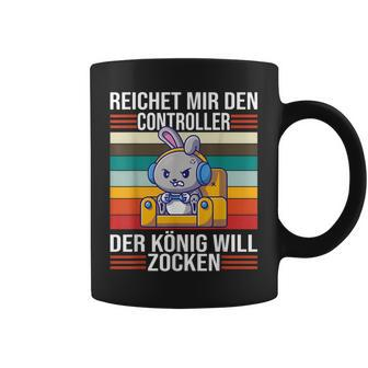 Zocken Reichet Mir Den Controller König Konsole Gamer V2 Tassen - Seseable